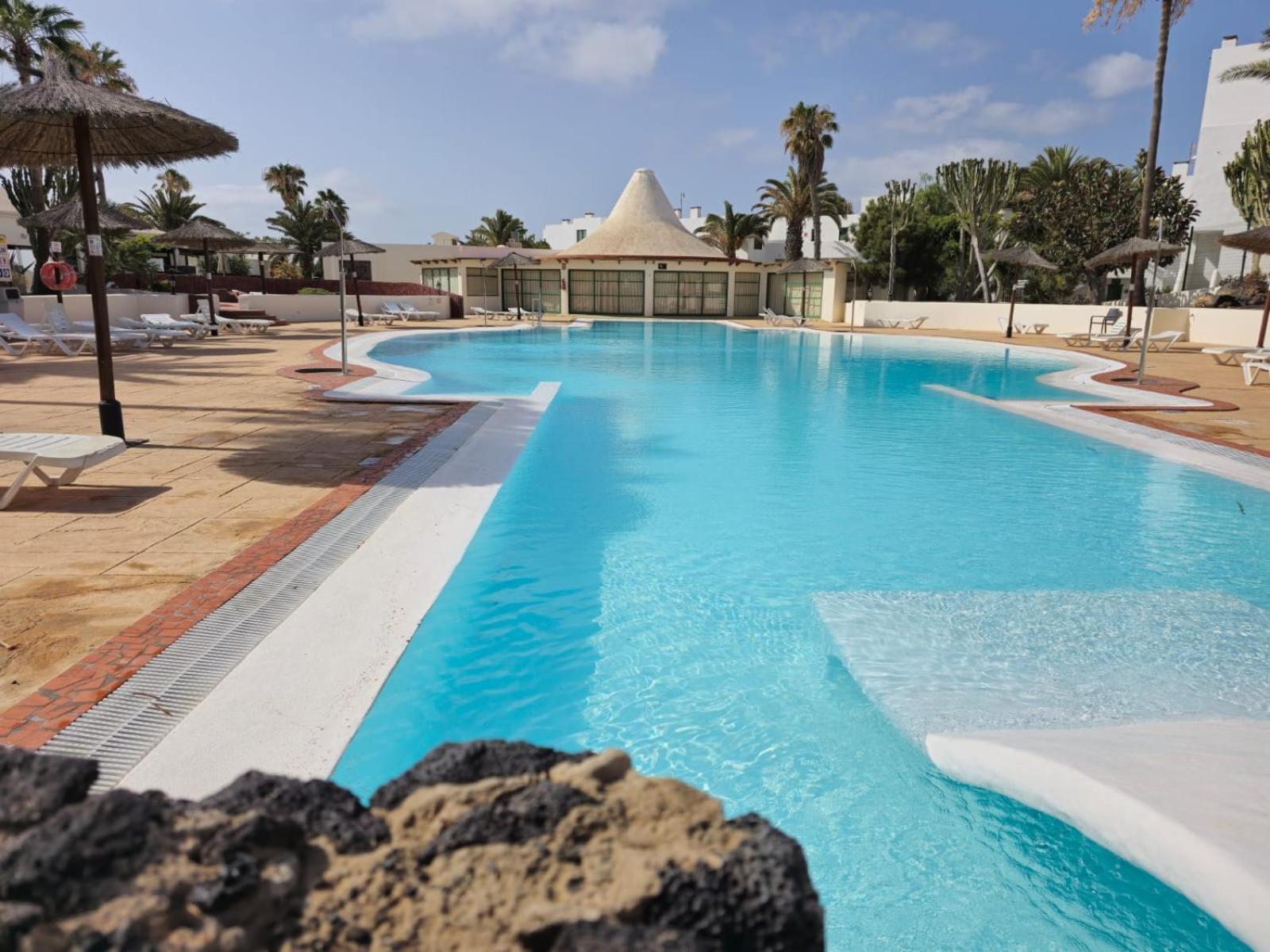Bungalow Paseo Del Mar- Playa Roca Residence Sea Front Access - Free Ac - Wifi Коста Тегисе Екстериор снимка